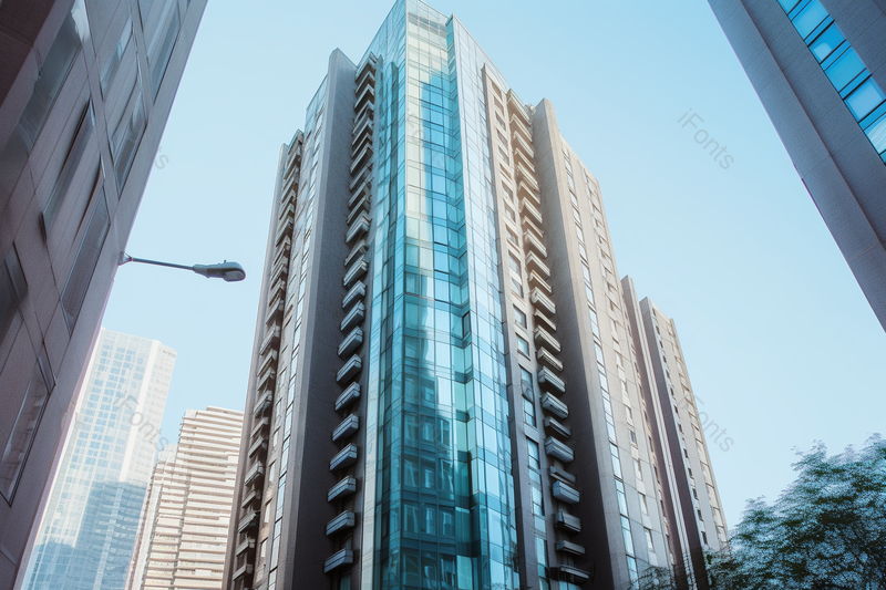 仰拍城市建筑商务大厦摄影图,高清,摄影图,摄影图片,图片大全,摄影图免费下载